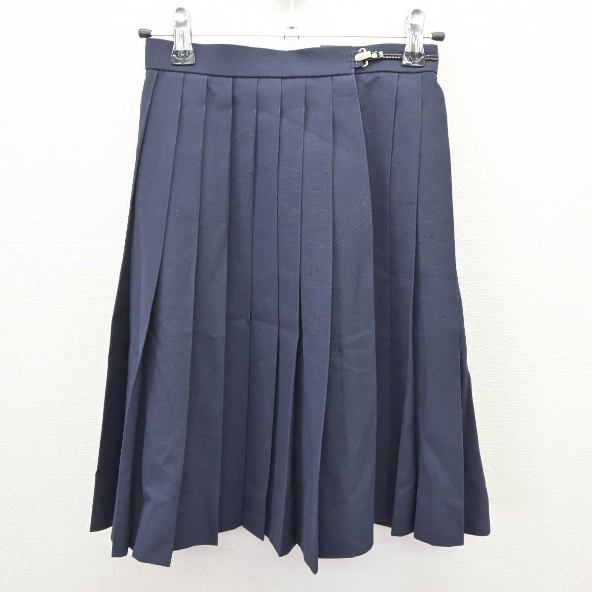 【中古】岡山県 岡北中学校 女子制服 1点 (スカート) sf065632