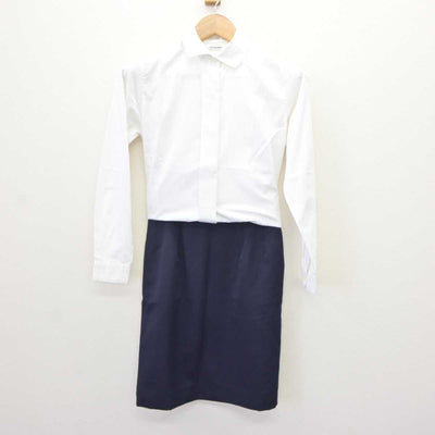 【中古】広島県 安田女子短期大学 女子制服 4点 (ブレザー・シャツ・スカート) sf065645