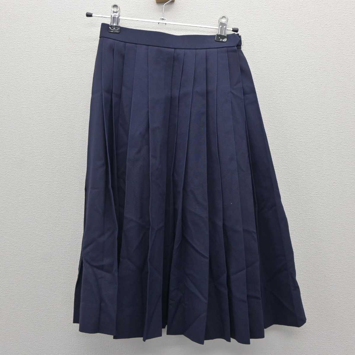 【中古】愛知県 名古屋市立若葉中学校 女子制服 3点 (セーラー服・スカート) sf065654