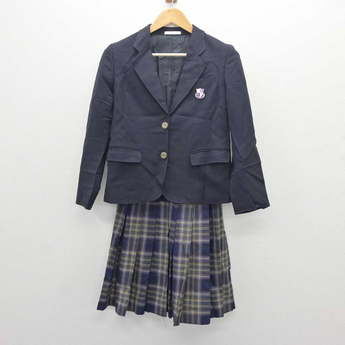 【中古】愛知県 愛知工業大学名電高等学校 女子制服 2点 (ブレザー・スカート) sf065656