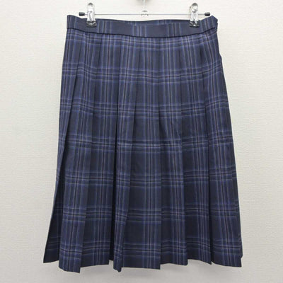 【中古】神奈川県 中央大学附属横浜中学校・高等学校 女子制服 2点 (シャツ・スカート) sf065665