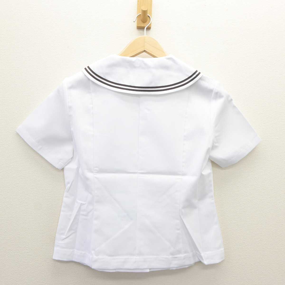 【中古】東京都 聖パウロ学園高等学校 女子制服 3点 (セーラー服・スカート) sf065669