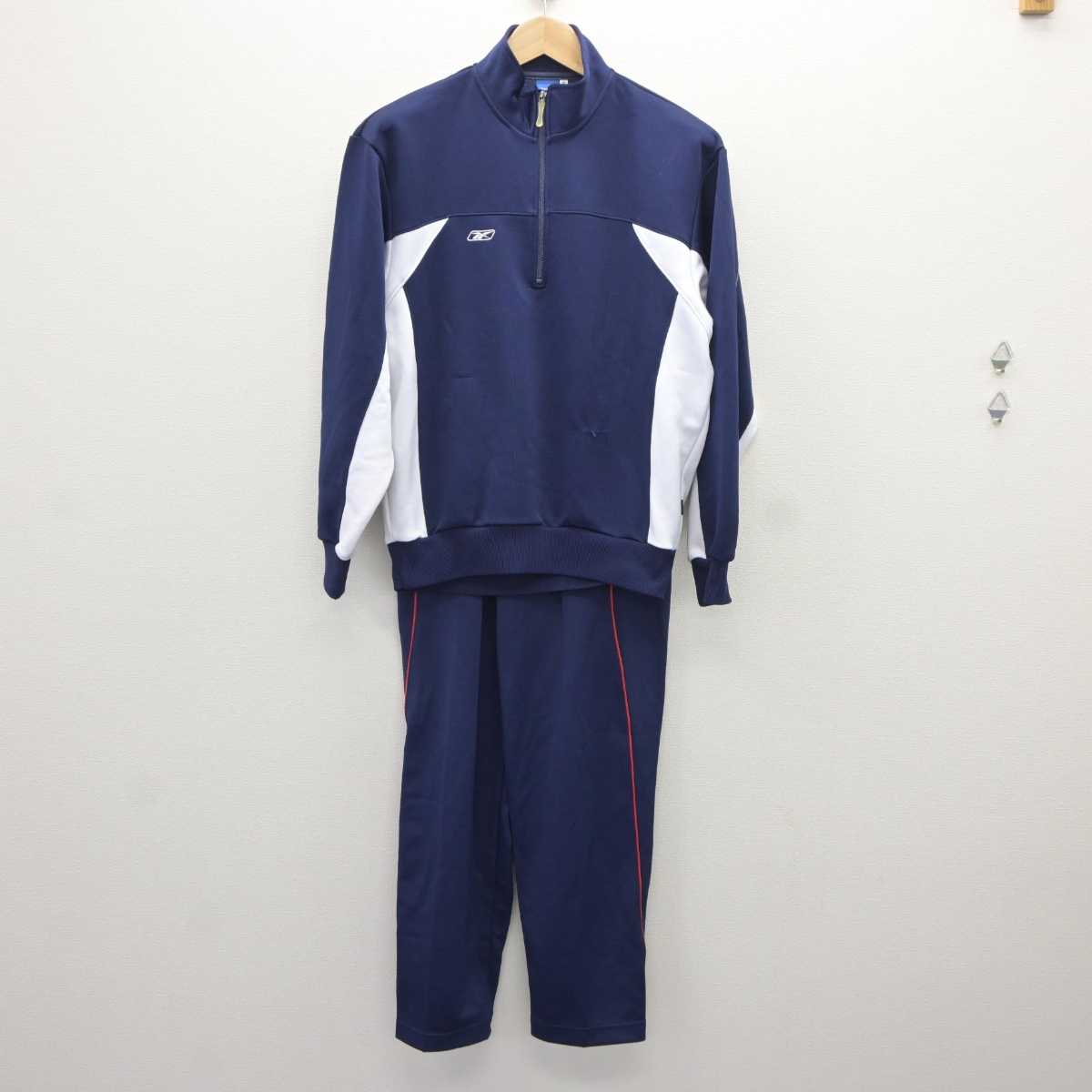 【中古】熊本県  熊本学園大学付属高等学校 女子制服 2点 (ジャージ 上・ジャージ 下) sf065673