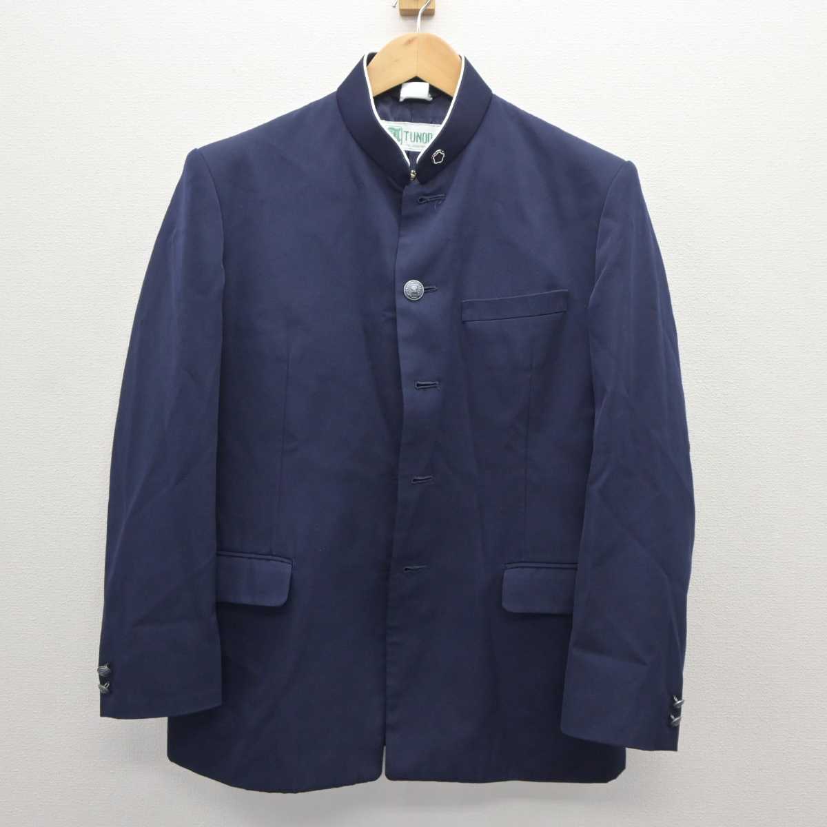 【中古】愛知県 津島東高等学校 男子制服 3点 (学ラン・ズボン) sf065676