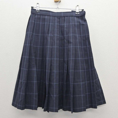 【中古】愛知県 西陵高等学校 女子制服 3点 (ニットベスト・シャツ・スカート) sf065678