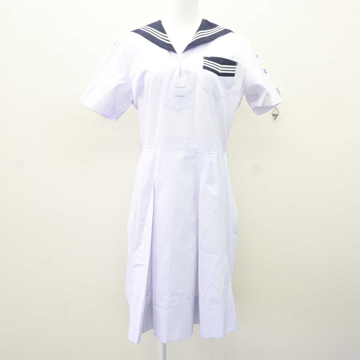 【中古】兵庫県 芦屋学園高等学校 女子制服 1点 (ワンピース) sf065684