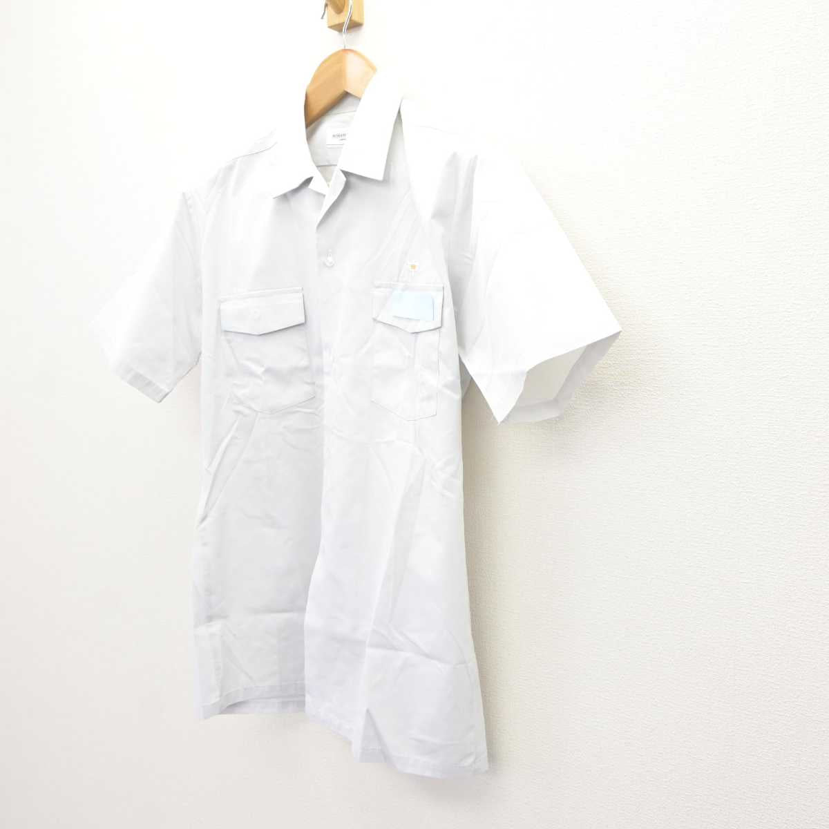 【中古】大分県 坂ノ市中学校 男子制服 2点 (シャツ) sf065694