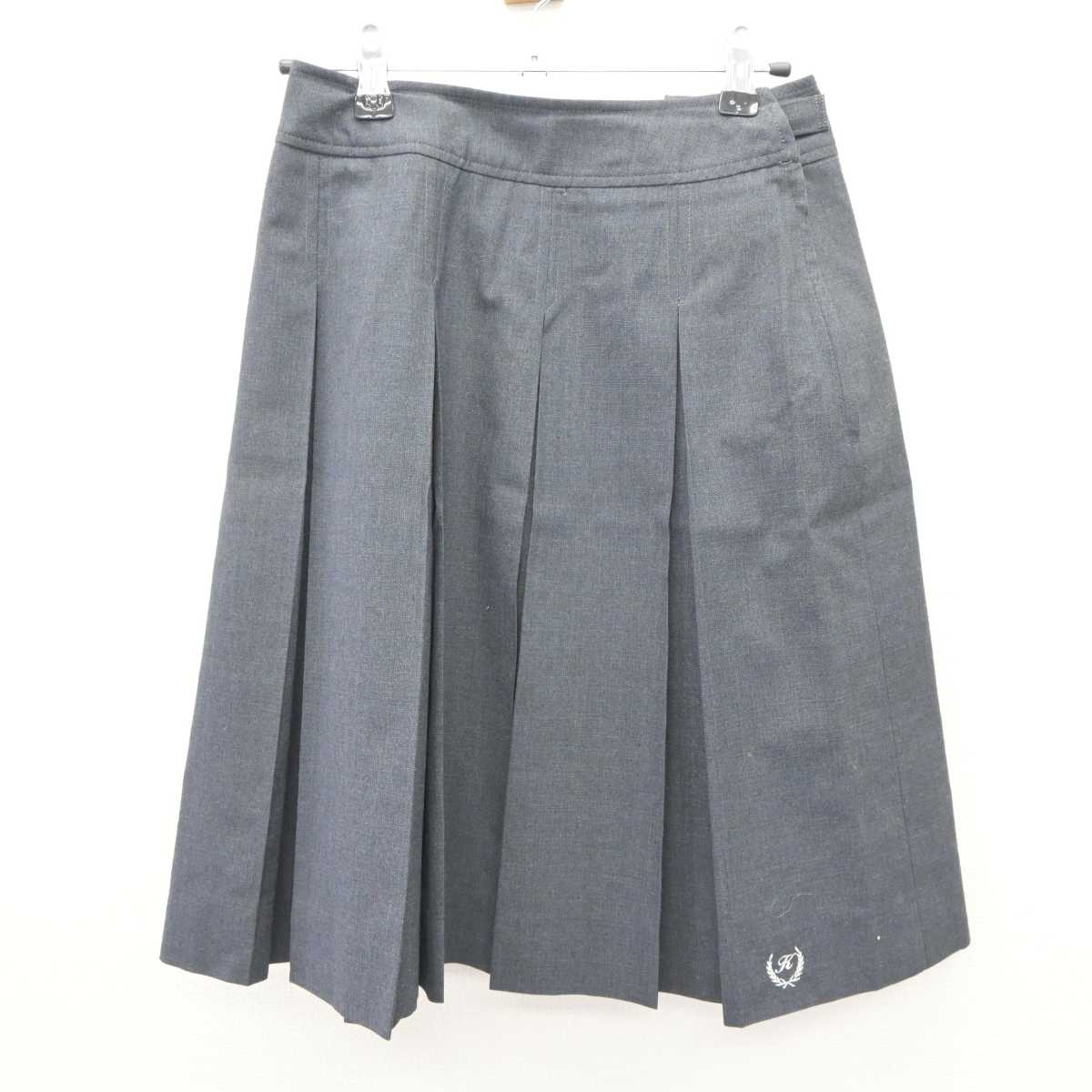 【中古】大阪府 柴島高等学校 女子制服 2点 (シャツ・スカート) sf065705