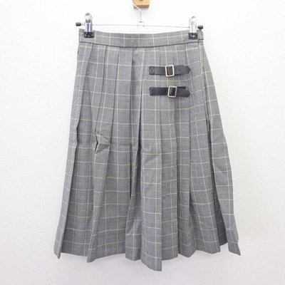 【中古】福岡県 久留米学園高等学校 女子制服 2点 (シャツ・スカート) sf065724