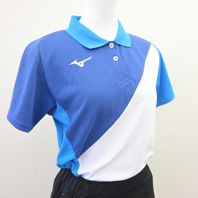 【中古】岡山県 吉備中学校/ソフトテニス部ユニフォーム 女子制服 2点 (部活ユニフォーム 上・部活ユニフォーム 下) sf065729