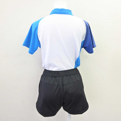 【中古】岡山県 吉備中学校/ソフトテニス部ユニフォーム 女子制服 2点 (部活ユニフォーム 上・部活ユニフォーム 下) sf065729