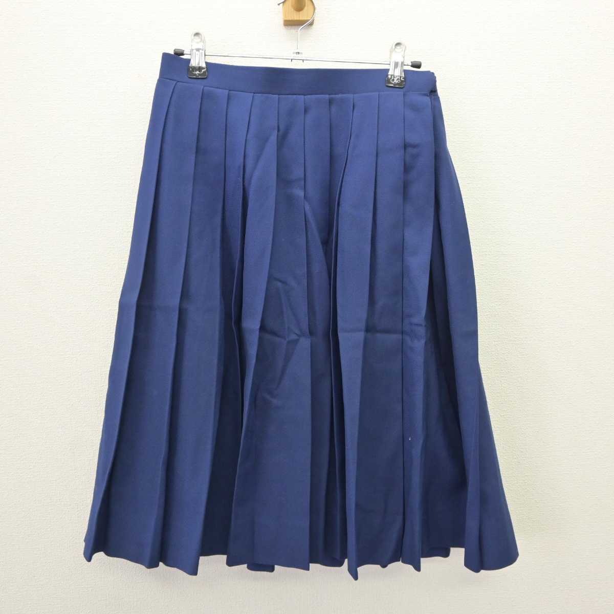 【中古】千葉県 御滝中学校 女子制服 5点 (ブレザー・ベスト・スカート) sf065732