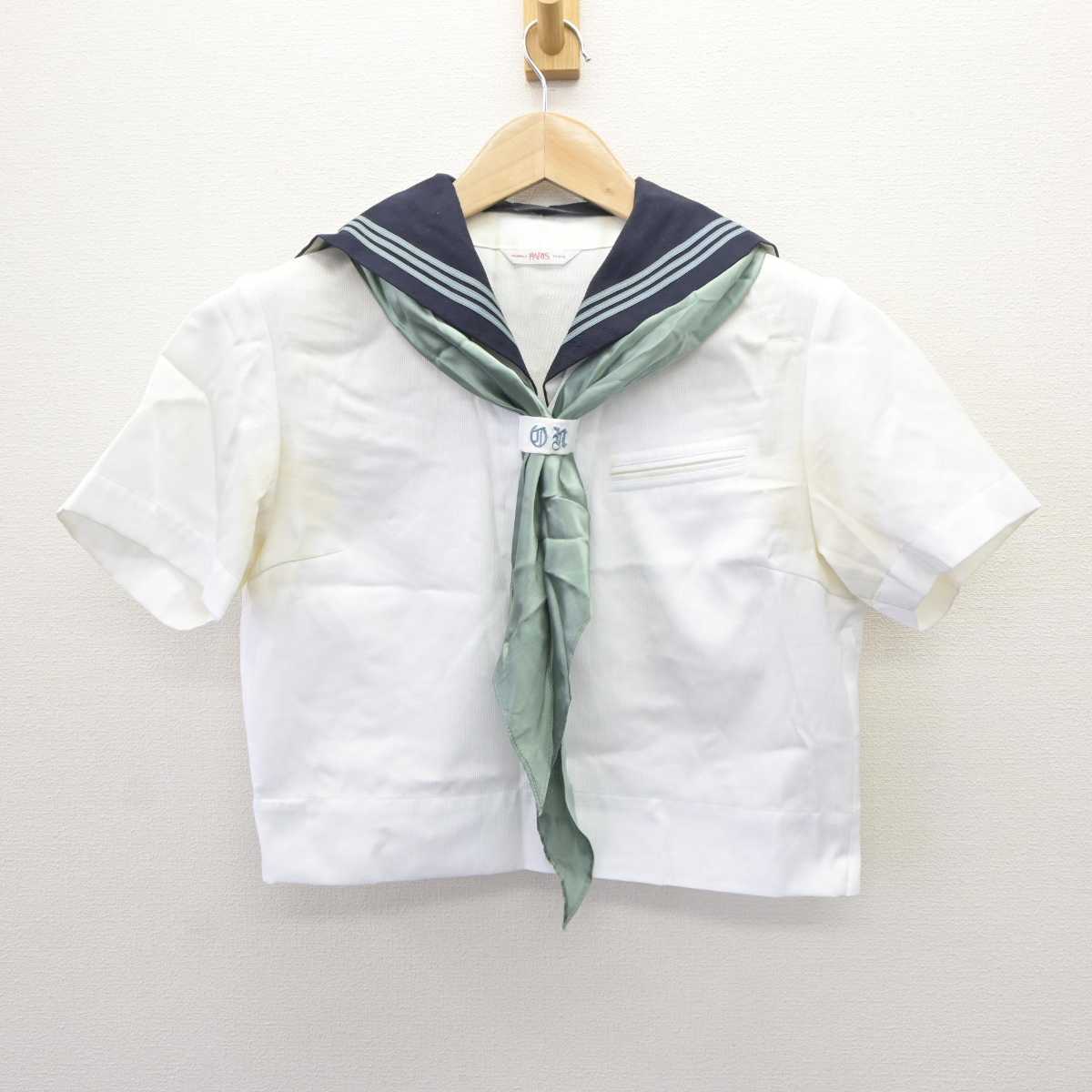 【中古】東京都 大妻中野中学校・高等学校 女子制服 3点 (セーラー服・スカート) sf065737