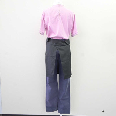 【中古】 サーティーワンアイスクリーム 女子制服 4点 (シャツ・ズボン・エプロン / サロン) sf065740