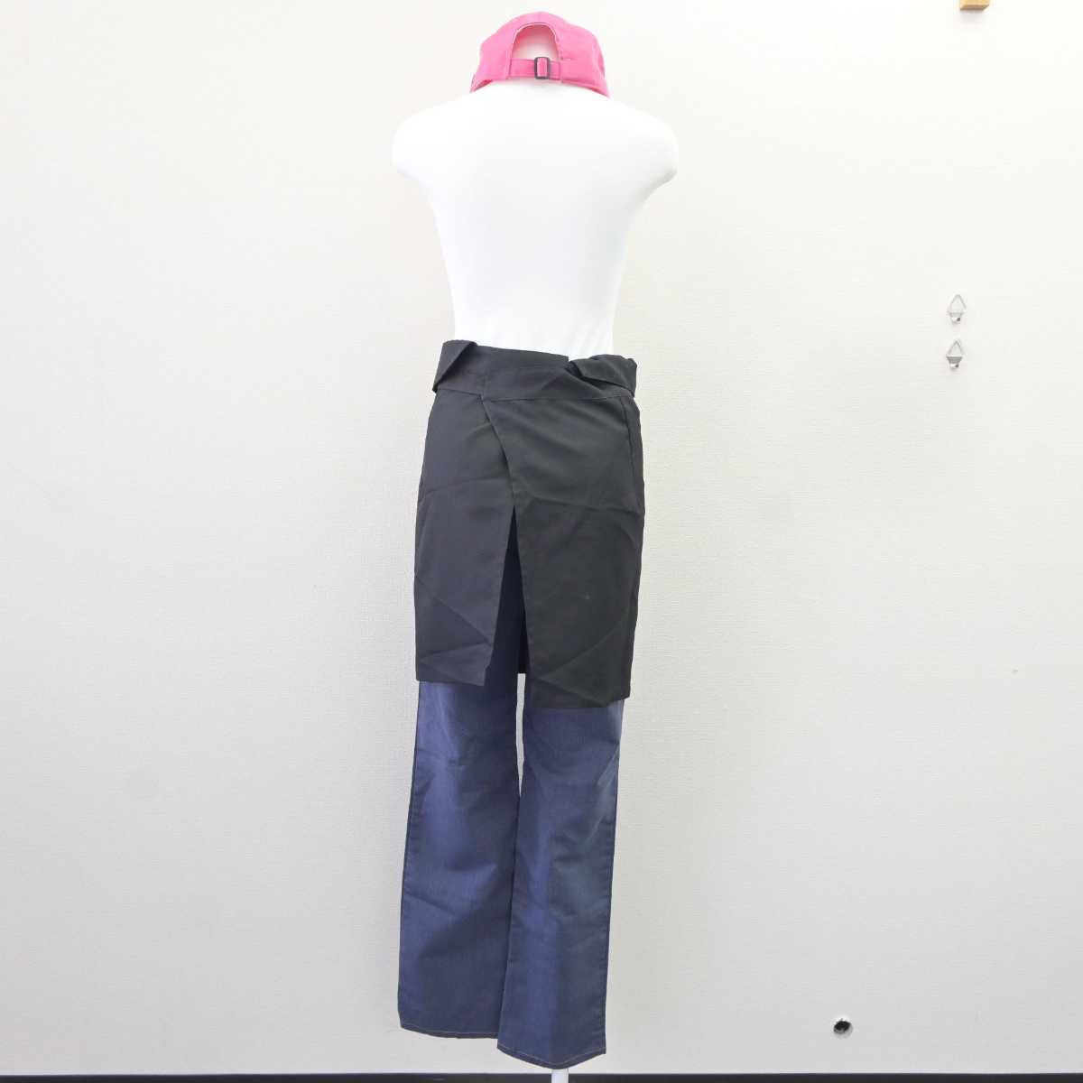 【中古】 サーティーワンアイスクリーム 女子制服 3点 (ズボン・エプロン / サロン) sf065742