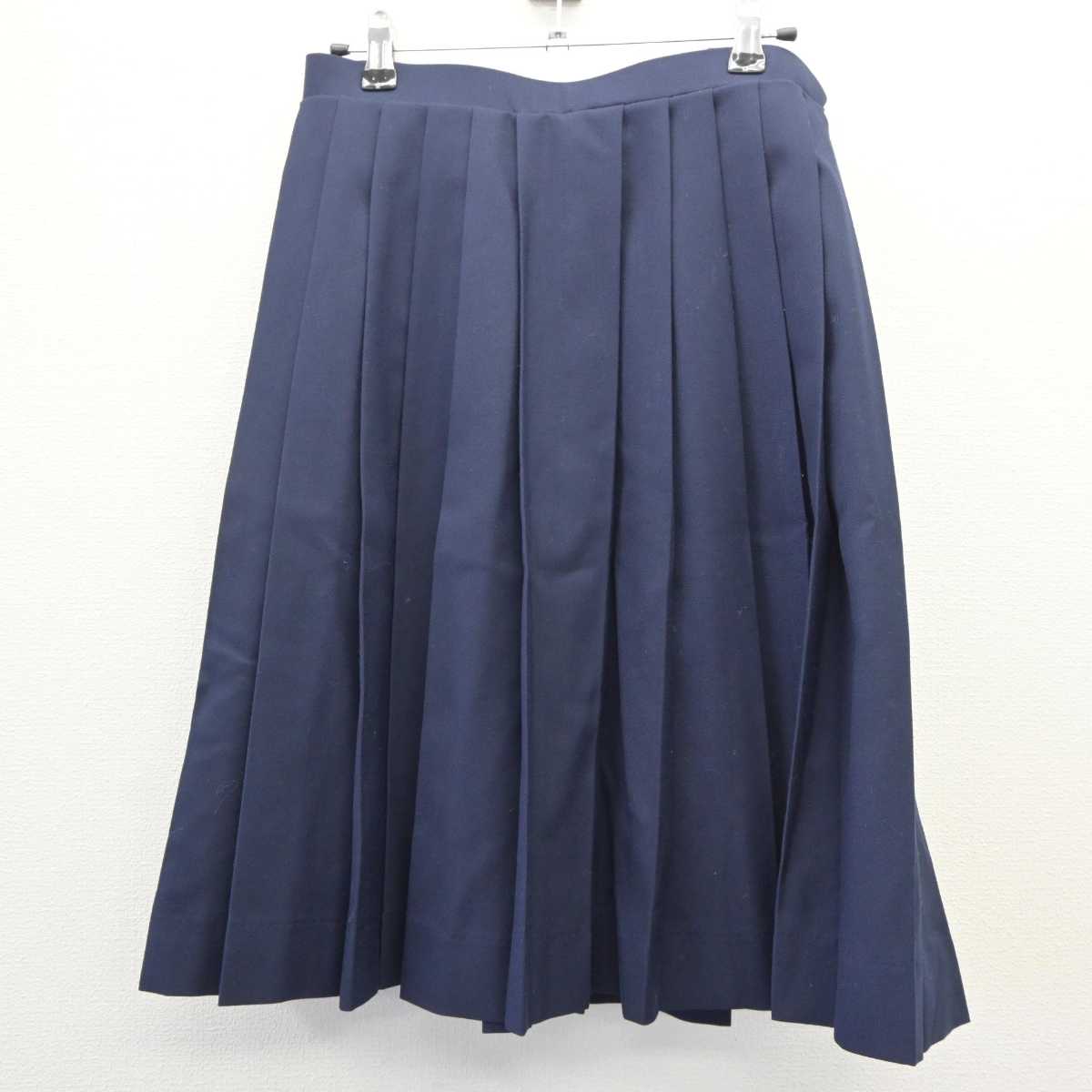 【中古】埼玉県 安行中学校 女子制服 3点 (セーラー服・スカート) sf065744