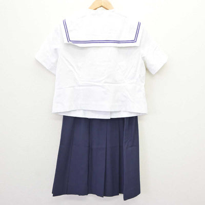 【中古】兵庫県 須磨友が丘高等学校 女子制服 3点 (セーラー服・セーラー服・スカート) sf065750