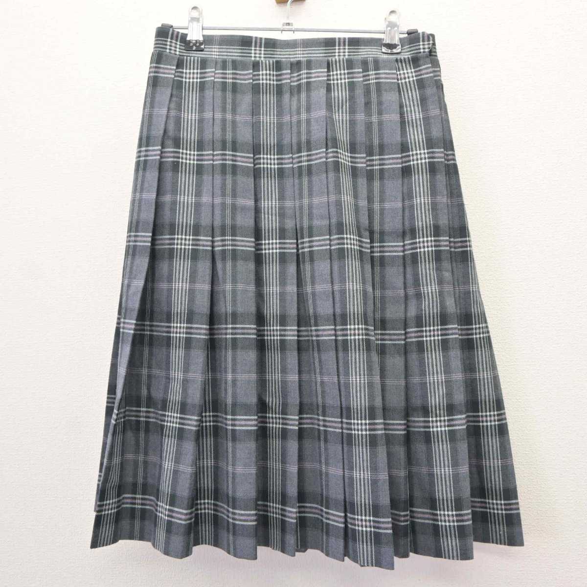 【中古】神奈川県 馬堀中学校 女子制服 1点 (スカート) sf065752