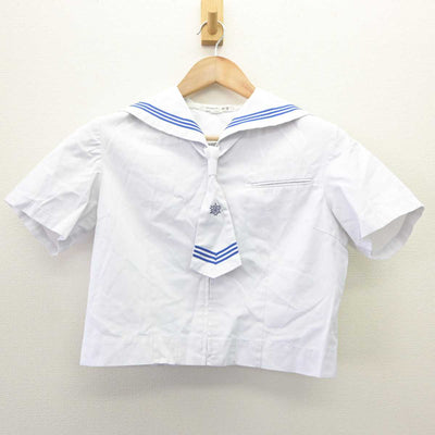 【中古】福岡県 香住丘高等学校 女子制服 4点 (ニット・セーラー服) sf065757