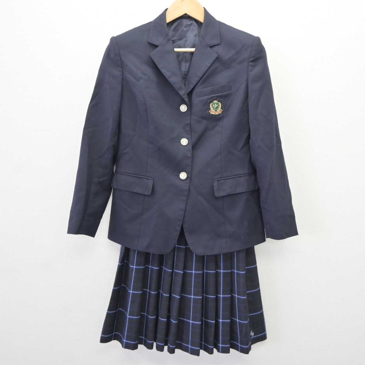 【中古】岐阜県 大垣養老高等学校 女子制服 2点 (ブレザー・スカート) sf065760