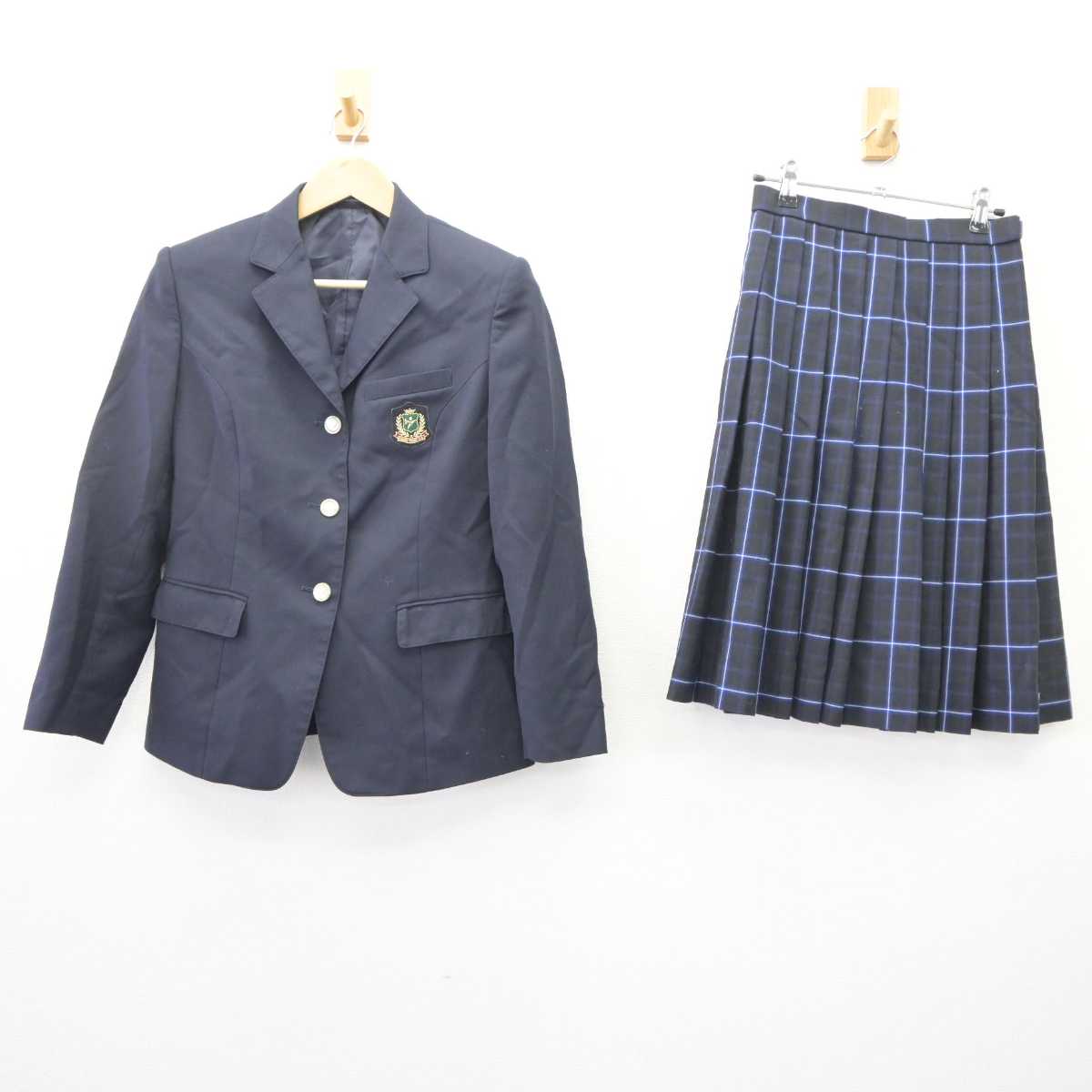 【中古】岐阜県 大垣養老高等学校 女子制服 2点 (ブレザー・スカート) sf065760