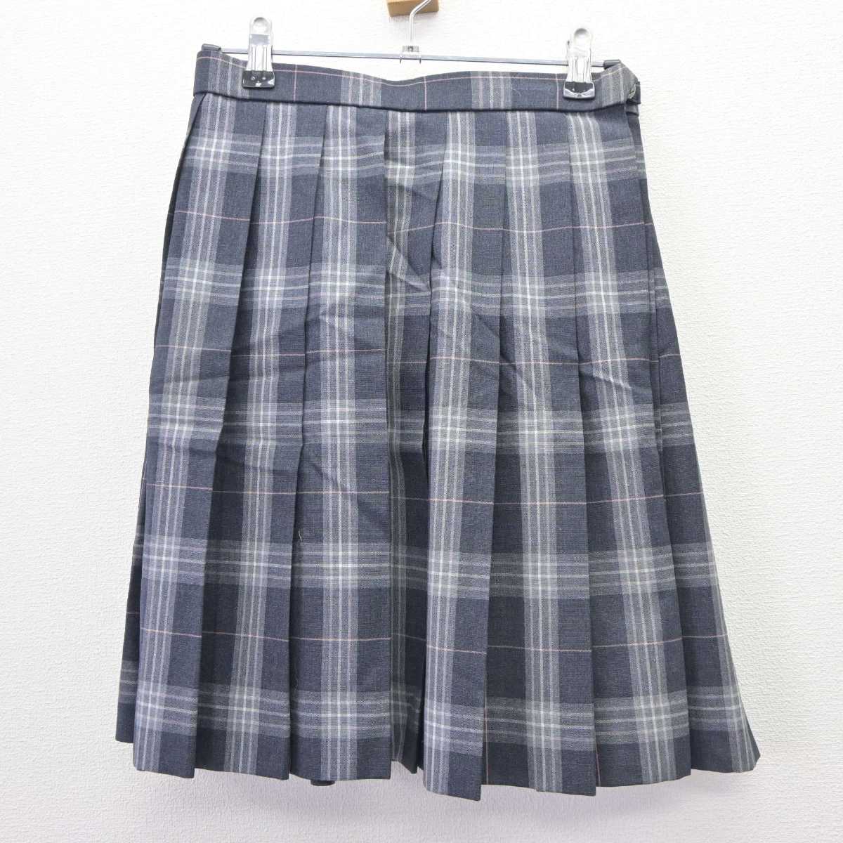 【中古】愛知県 中部大学第一高等学校 女子制服 2点 (ニット・スカート) sf065765