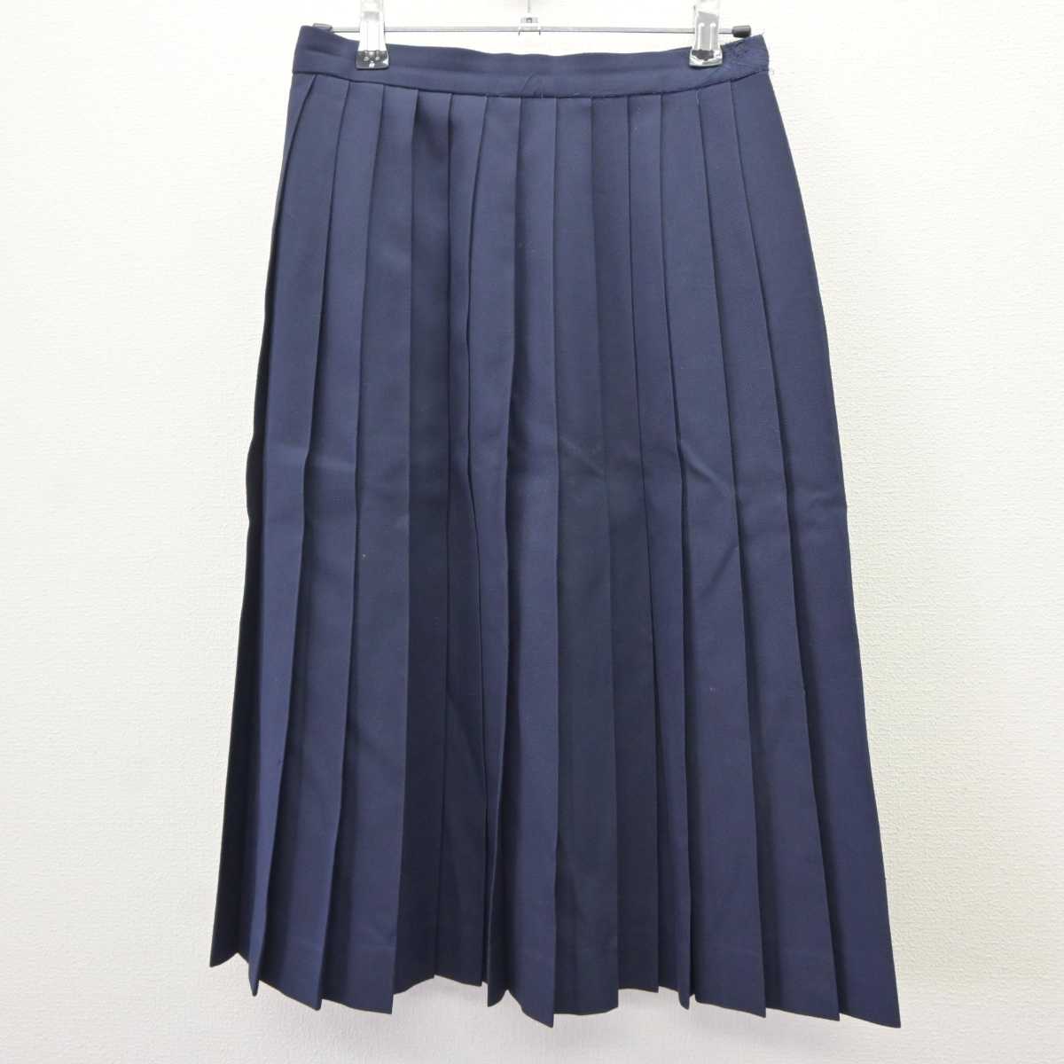 【中古】石川県 能登香島中学校 女子制服 2点 (セーラー服・スカート) sf065768