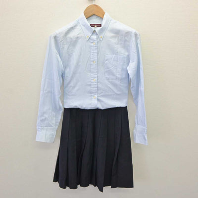 【中古】石川県 七尾東雲高等学校 女子制服 4点 (ブレザー・シャツ・スカート) sf065770