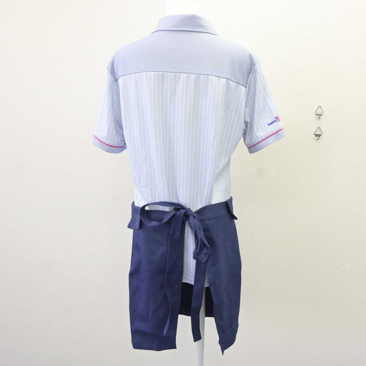 【中古】 サーティワンアイスクリーム 女子制服 3点 (シャツ・エプロン / サロン) sf065773