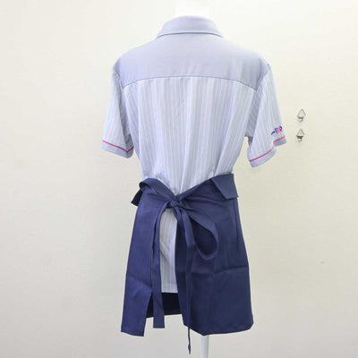 【中古】 サーティワンアイスクリーム 女子制服 3点 (シャツ・エプロン / サロン) sf065774