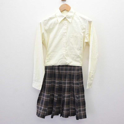 【中古】東京都 八王子中学校・高等学校 女子制服 4点 (ブレザー・シャツ・スカート) sf065779