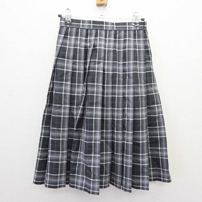 【中古】東京都 八王子中学校・高等学校 女子制服 3点 (ニットベスト・シャツ・スカート) sf065780