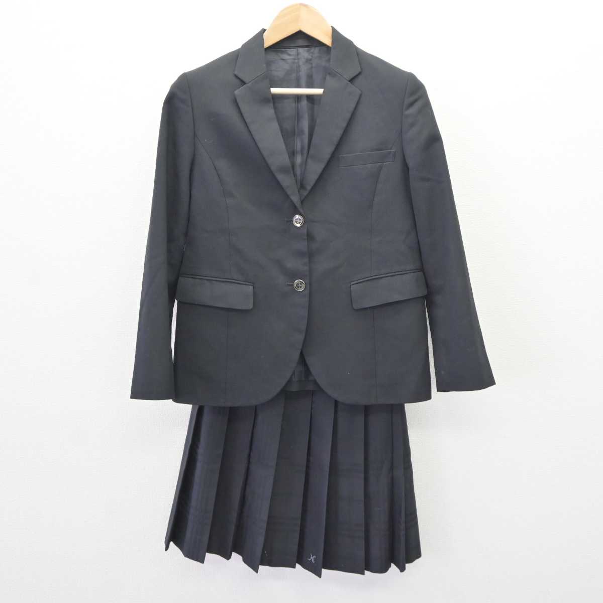 【中古】大阪府 枚方高等学校 女子制服 2点 (ブレザー・スカート) sf065785