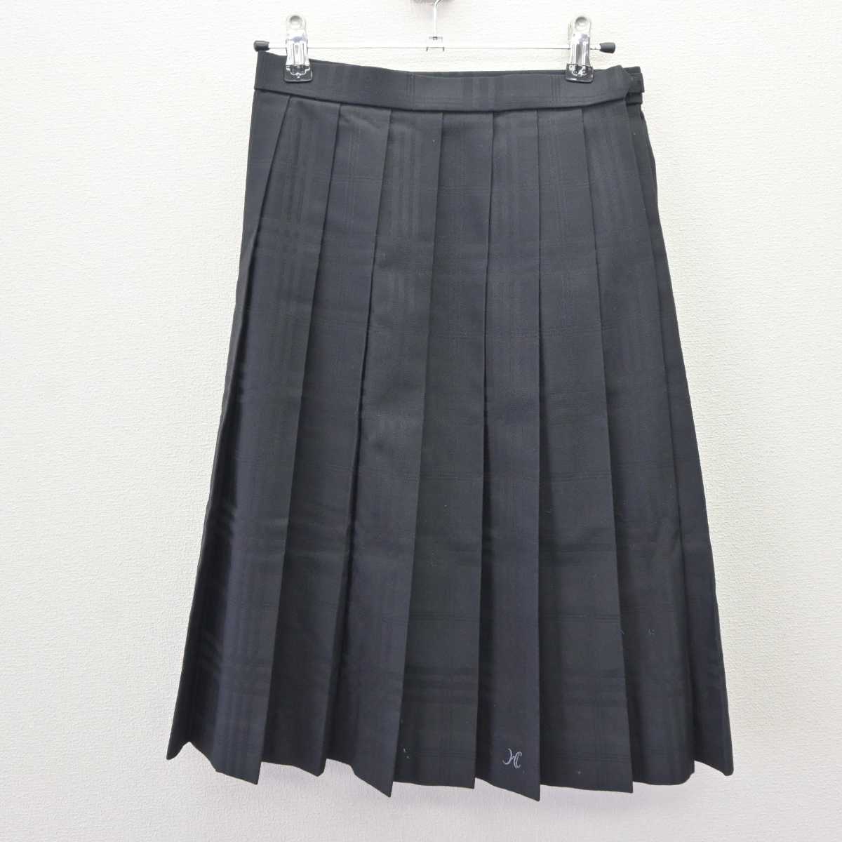 【中古】大阪府 枚方高等学校 女子制服 2点 (ブレザー・スカート) sf065785