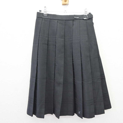 【中古】大阪府 枚方高等学校 女子制服 2点 (ニット・スカート) sf065786