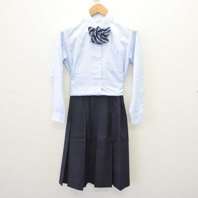 【中古】滋賀県 光泉カトリック中学校・高等学校 女子制服 5点 (ブレザー・シャツ・スカート) sf065791