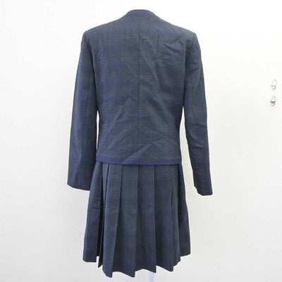 【中古】熊本県 国府高等学校 女子制服 2点 (ブレザー・ジャンパースカート) sf065801