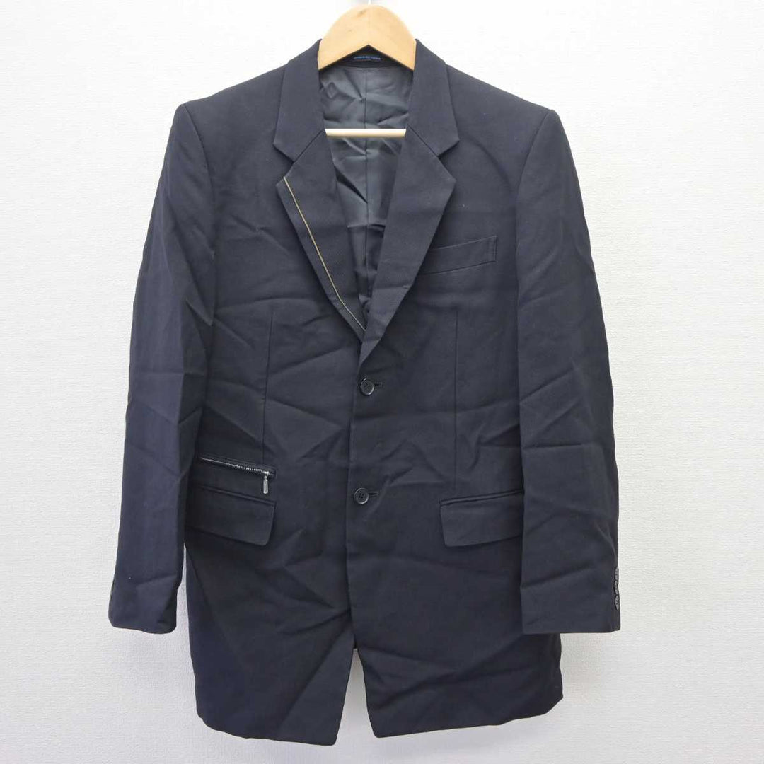 【中古】北海道 北星学園大学附属高等学校 男子制服 2点 (ブレザー・シャツ) sf065807