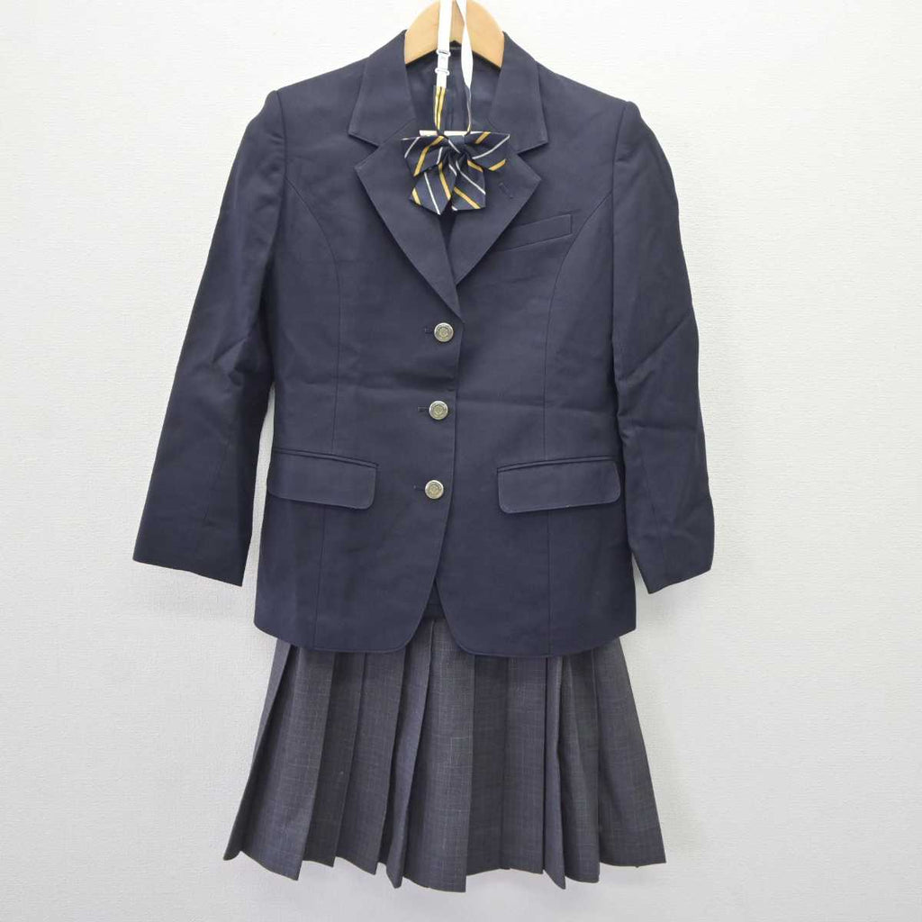 【中古】北海道 札幌平岸高等学校 女子制服 3点 (ブレザー・スカート) sf065808 | 中古制服通販パレイド