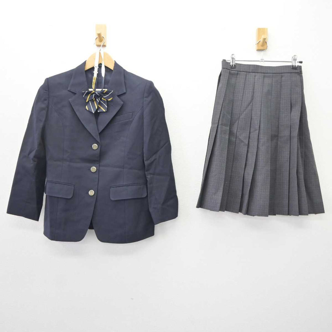 【中古】北海道 札幌平岸高等学校 女子制服 3点 (ブレザー・スカート) sf065808 | 中古制服通販パレイド