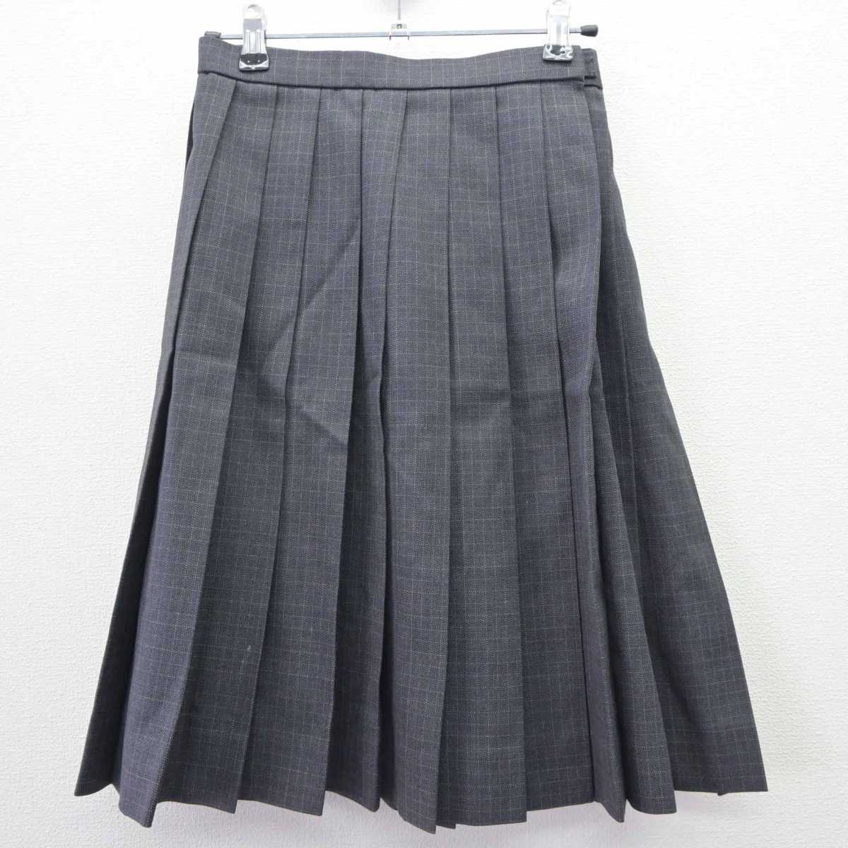 【中古】北海道 札幌平岸高等学校 女子制服 3点 (ブレザー・スカート) sf065808