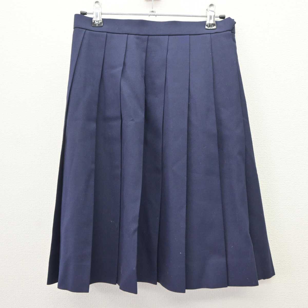 【中古】神奈川県 大和西高等学校 女子制服 4点 (ブレザー・シャツ・スカート) sf065810