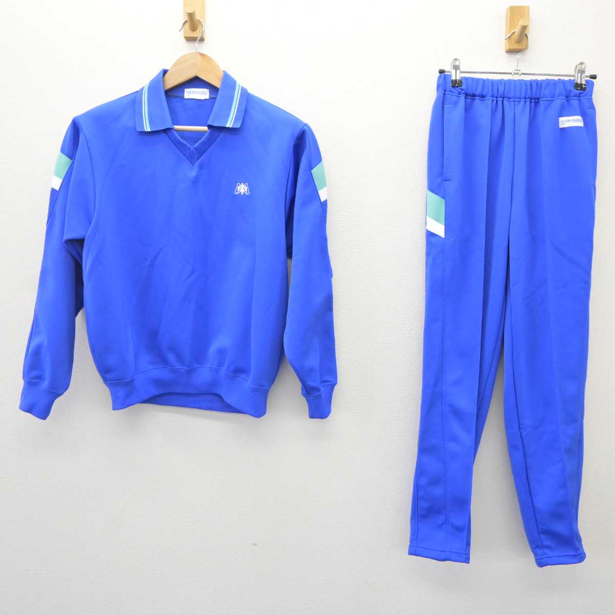 【中古】兵庫県 武庫東中学校 女子制服 2点 (ジャージ 上・ジャージ 下) sf065822