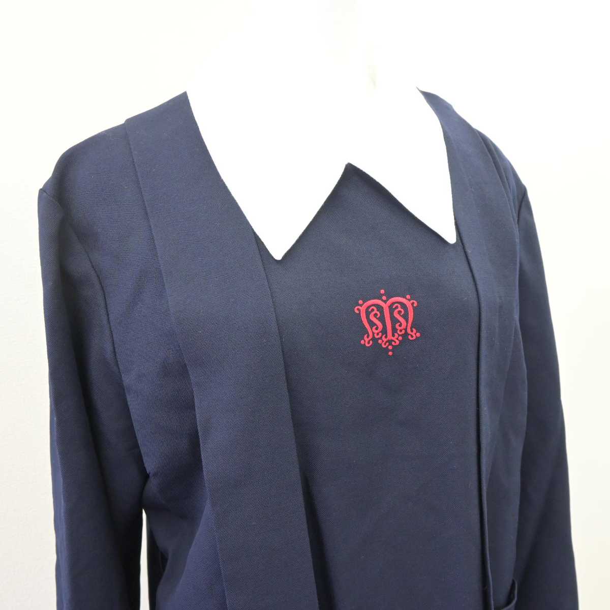 【中古】兵庫県 神戸松蔭高等学校 女子制服 1点 (ワンピース) sf065830