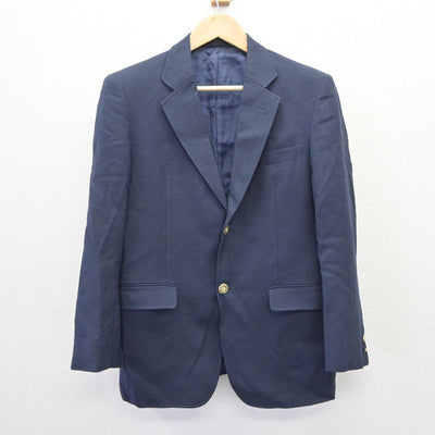 【中古】東京都 明治学院東村山高等学校 男子制服 4点 (ブレザー・ズボン) sf065840