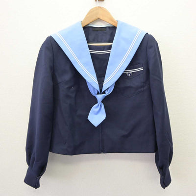 【中古】大阪府 泉陽高等学校 女子制服 3点 (セーラー服) sf065844