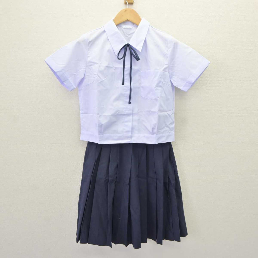 【中古】大阪府 泉陽高等学校 女子制服 3点 (シャツ・スカート) sf065846