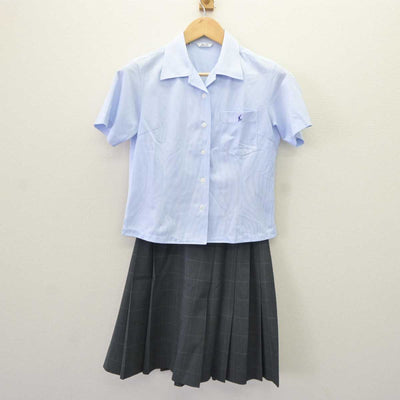 【中古】奈良県 香芝高等学校 女子制服 3点 (シャツ・スカート) sf065853