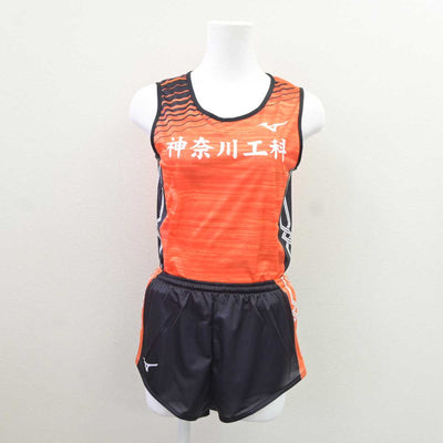 【中古】神奈川県 神奈川工科大学/陸上部ユニフォーム 女子制服 2点 (部活ユニフォーム 上・部活ユニフォーム 下) sf065870