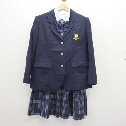 中古制服】大阪府 追手門学院中学校・高等学校 女子制服 4点（ブレザー・シャツ・スカート）sf026244【リサイクル学生服】 | 中古制服通販パレイド